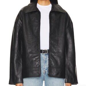 GRLFRND Alek Leather Jacket - Size Small